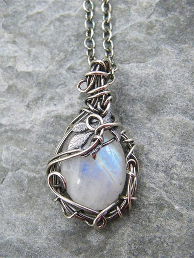 Women's necklace Archaistic Street Leaf Necklaces / Silver / Fall / Winter / Spring / Summer - LuckyFash™
