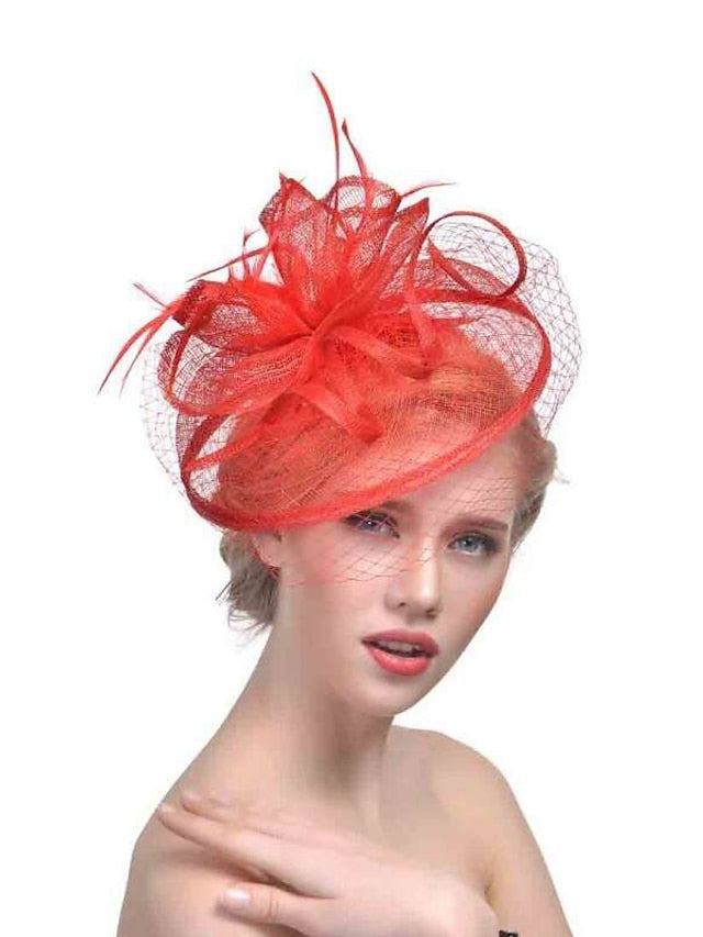 Women's Hair Clip Party Party Solid Color Headwear / Black / Yellow / Red / Blue / Purple - LuckyFash™