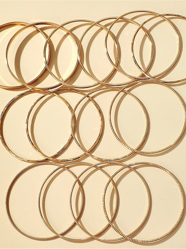 Women's Bangle Fashion Outdoor Pure Color Bracelets & Bangles - LuckyFash™