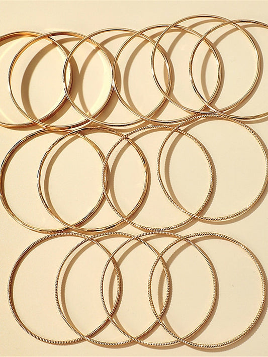 Women's Bangle Fashion Outdoor Pure Color Bracelets & Bangles - LuckyFash™