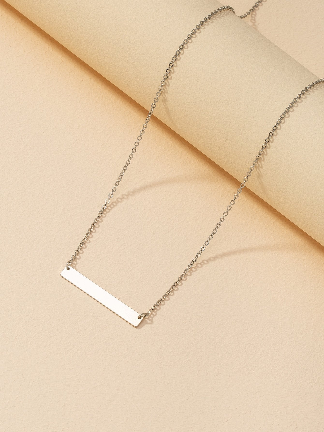 Gold Geometric Charm Necklace - LuckyFash™