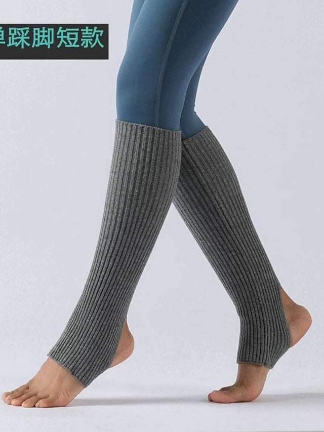 Women's Kid's Leg Warmers Boot Cuffs Home Daily Solid Color Acrylic Fibers Basic Classic Warm 1 Pair - LuckyFash™