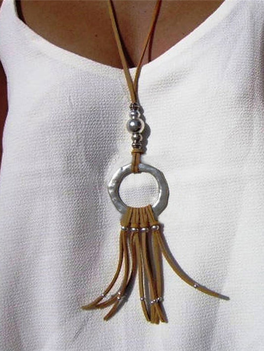 Women's necklace Ethnic Style Street Geometry Necklaces - LuckyFash™