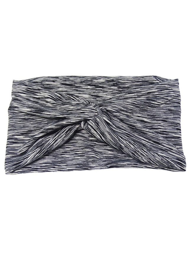 1pc Headbands For Women Wide Boho Headbands Elastic Bandana Non Slip Sweat Fashion Large Headwraps Hair Bands Headwear fit All Head Sizes for Workout Sports Running Yoga - LuckyFash™