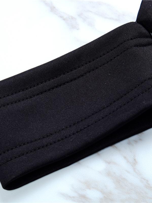 Hanging Neck Off-Shoulder Bodycon Dresses - LuckyFash™