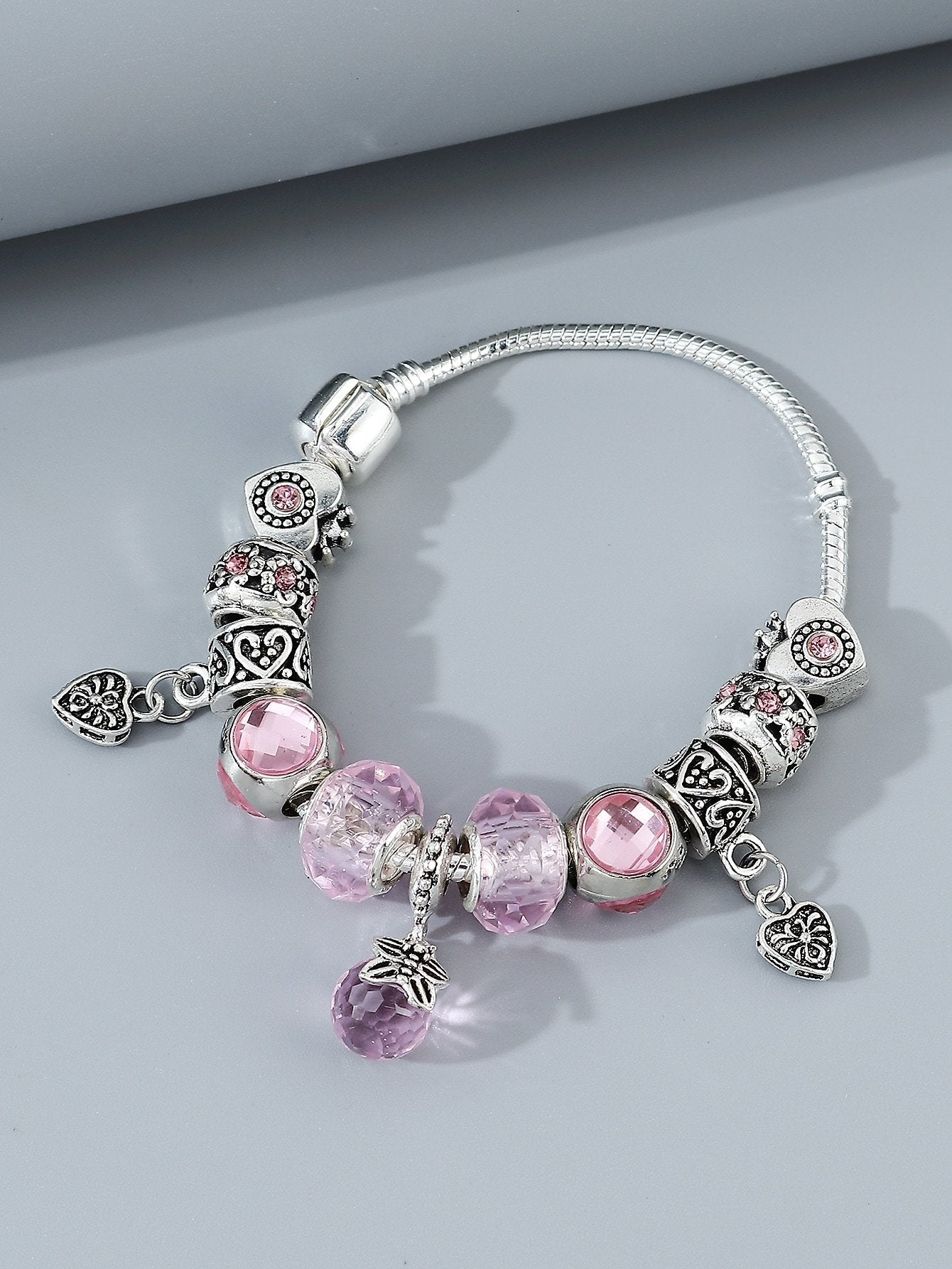 Heart Bead Decor Bracelet - LuckyFash™