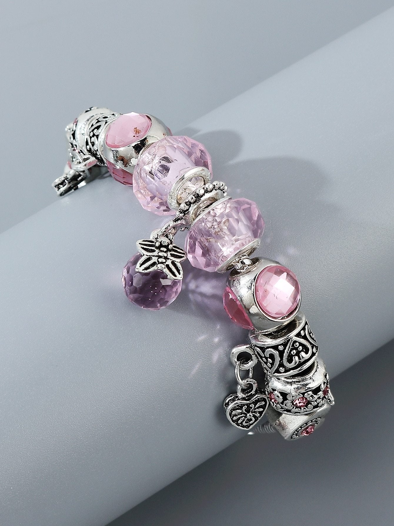 Heart Bead Decor Bracelet - LuckyFash™