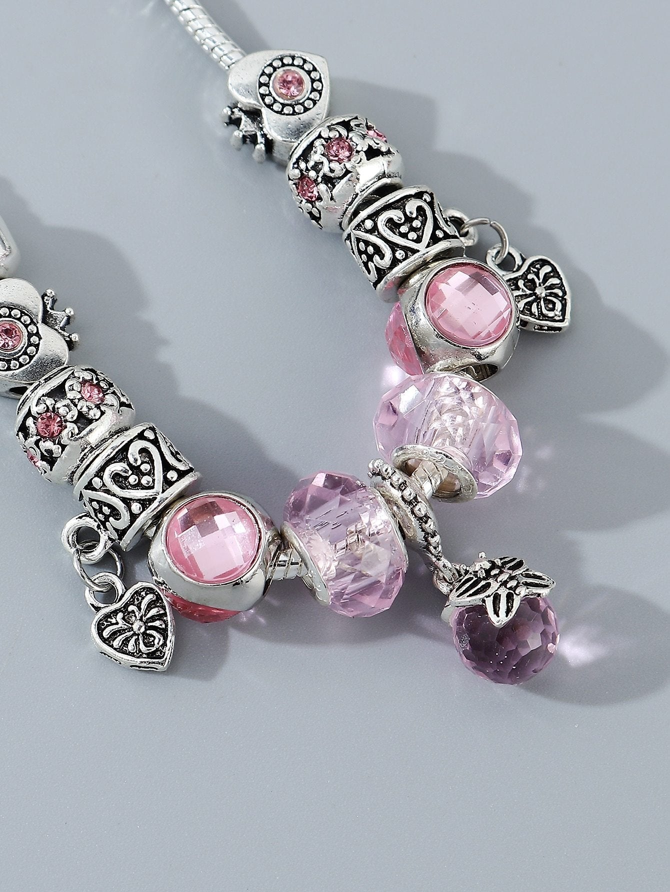 Heart Bead Decor Bracelet - LuckyFash™