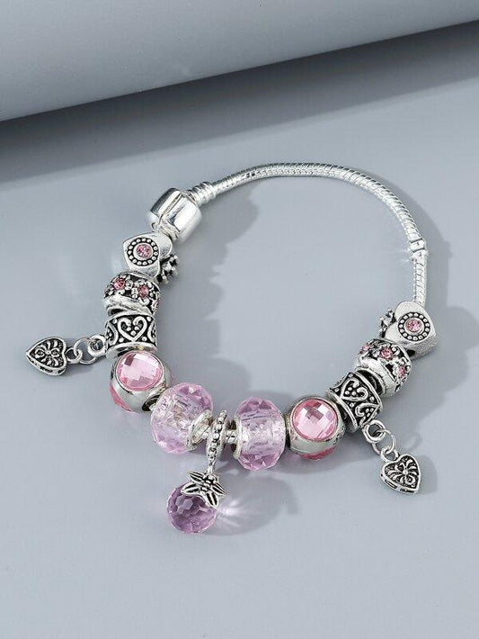 Heart Bead Decor Bracelet - LuckyFash™