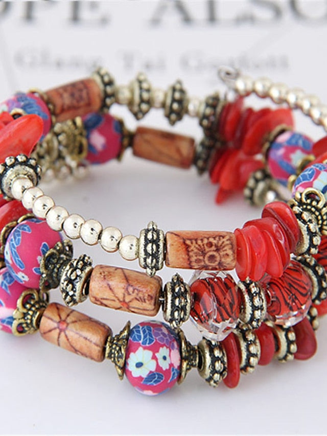 Women's Bracelets Ethnic Style Street Multicolor Bracelets & Bangles - LuckyFash™