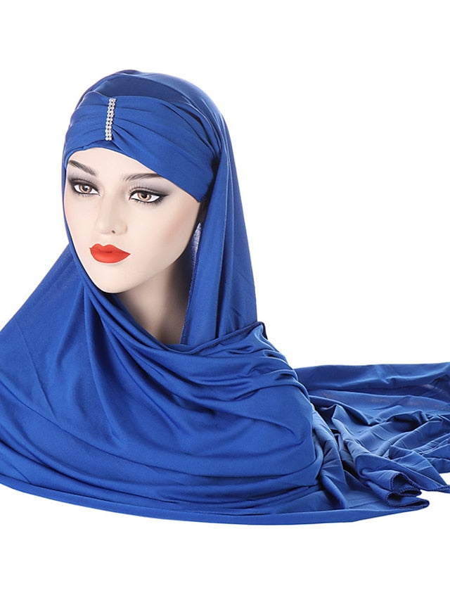 Women's Turban Party Evening Solid / Plain Color Polyester Sweet 1 pcs - LuckyFash™