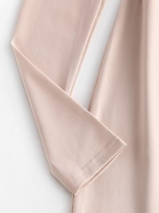 Hook Placket Sweetheart Bodycon Mini Dress - LuckyFash™