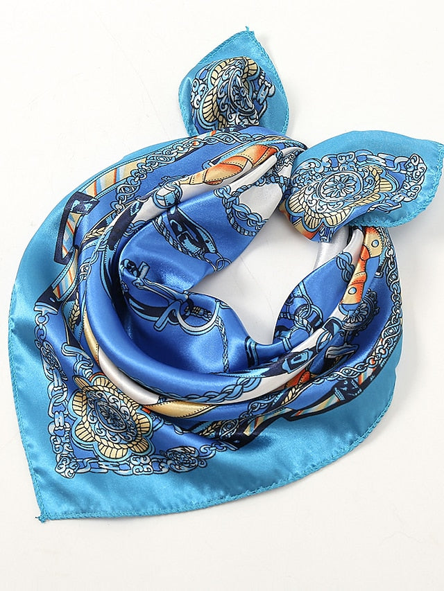 Women's Neckerchief Gift Daily Holiday Tie Dye Polyester Bohemia Decoration Casual 1 PC - LuckyFash™