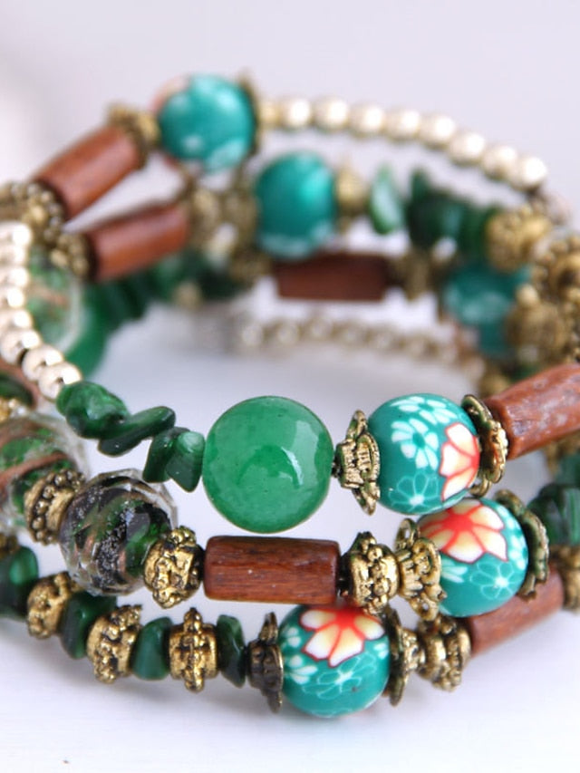 Women's Bracelets Ethnic Style Street Multicolor Bracelets & Bangles - LuckyFash™