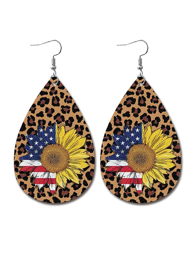 Women's Earrings Fashion Outdoor National Flag Earring - LuckyFash™