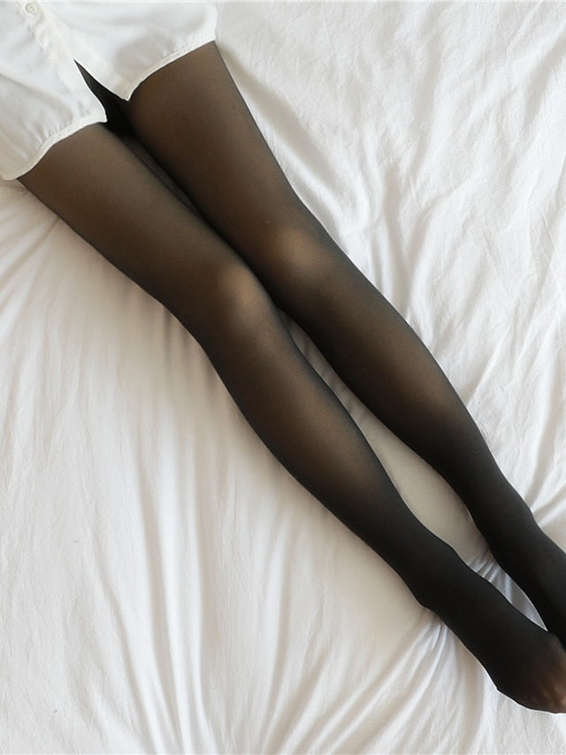 Women's Panty Hose Party Gift Daily Solid Color Polyester Acrylic Fibers Casual Sexy Leg Shaping 1 Pair - LuckyFash™