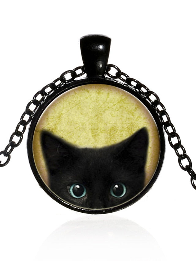 Women's necklace Fashion Halloween Cat Necklaces - LuckyFash™