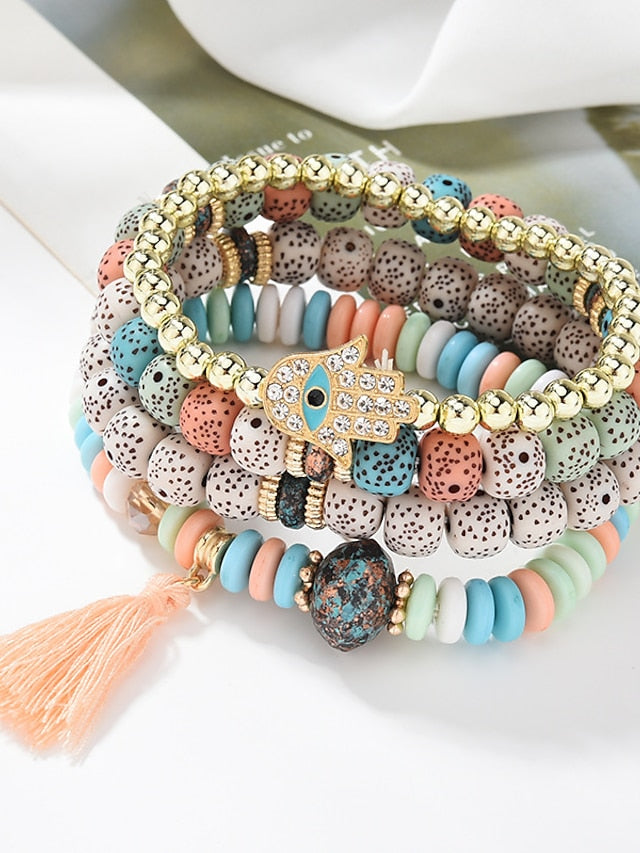 Women's Bracelets Ethnic Style Street Polka Dot Bracelets & Bangles - LuckyFash™