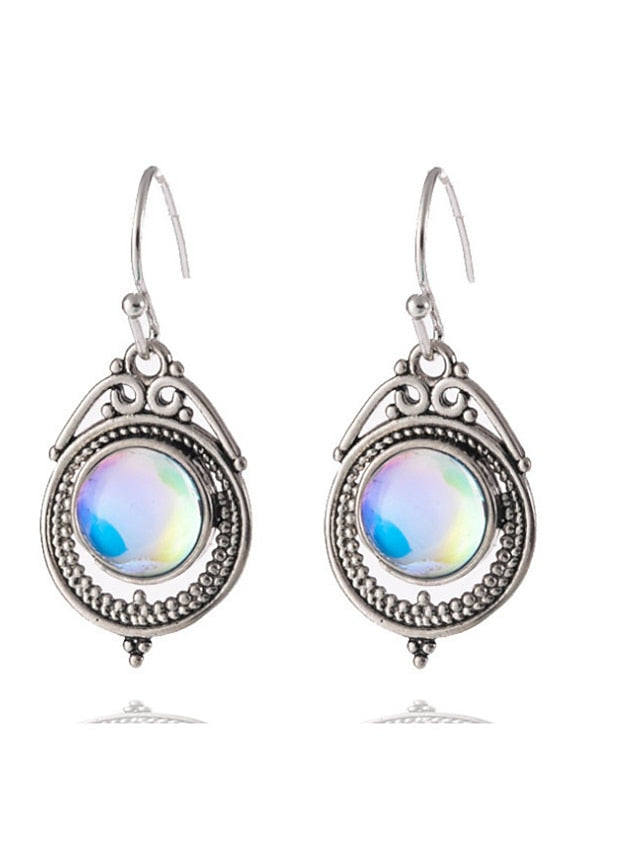 1 Pair Hanging Earrings For Women's Girls' Daily Alloy Classic Wedding - LuckyFash™