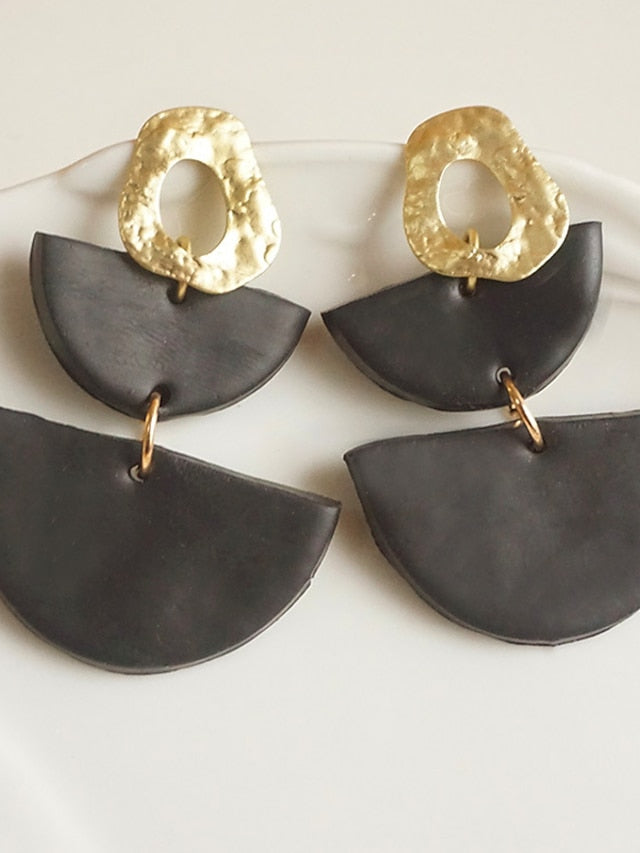 Women's Earrings Chic & Modern Street Pure Color Earring - LuckyFash™