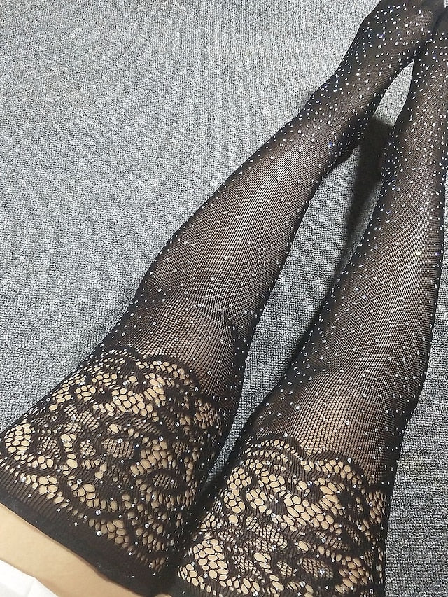 Women's Stockings Party Gift Daily Retro Polyester Acrylic Fibers Formal Casual Sexy Leg Shaping Casual / Daily 1 Pair - LuckyFash™