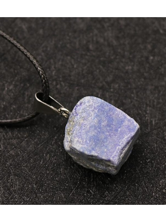 2023 Europe And The United States New Original Stone Pendant Multi-Color Agate Stone Necklace - LuckyFash™