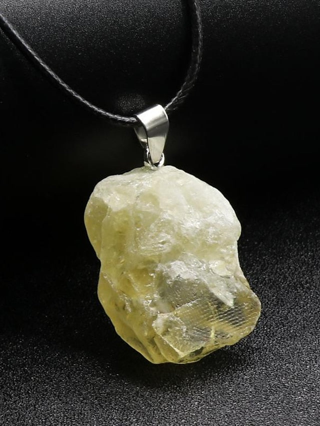 2023 Europe And The United States New Original Stone Pendant Multi-Color Agate Stone Necklace - LuckyFash™