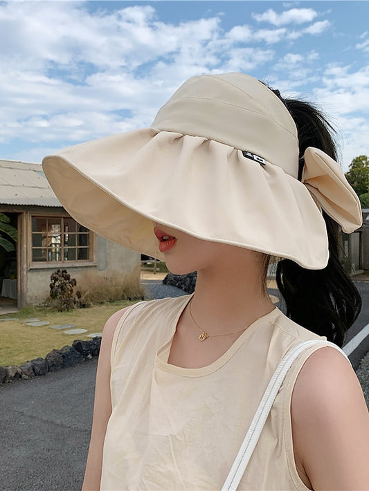 Women's Sun Hat Daily Holiday Cloth Simple Sweet Sunscreen Comfortable Casual 1 pcs - LuckyFash™