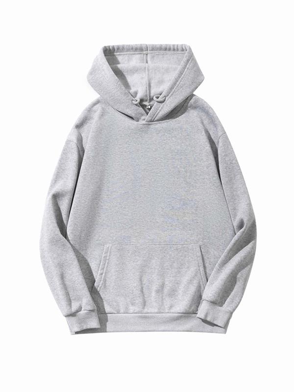 Kangaroo Pocket Drawstring Hoodie - LuckyFash™