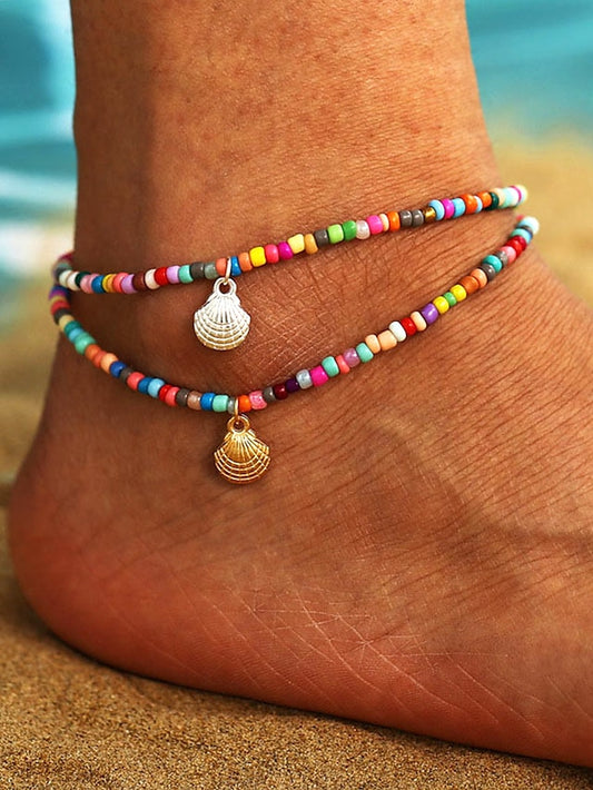 Women's Ethnic Style Outdoor Shell Anklet - LuckyFash™