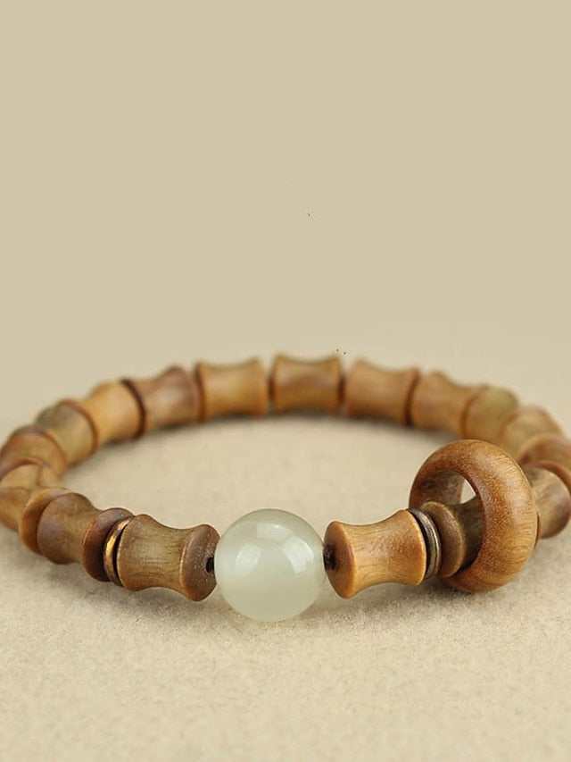 Men's Women's Bead Bracelet Retro Vintage Theme Fashion Wood Bracelet Jewelry As Picture For Daily Holiday Festival - LuckyFash™