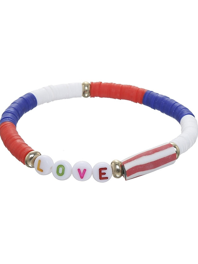 Women's Bracelets Casual Outdoor National Flag Bracelets & Bangles - LuckyFash™