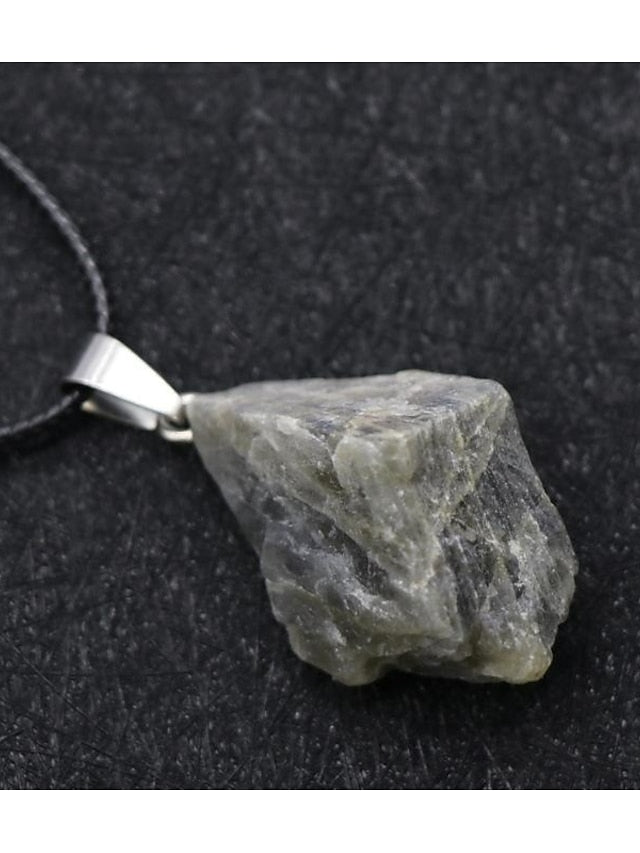 2023 Europe And The United States New Original Stone Pendant Multi-Color Agate Stone Necklace - LuckyFash™