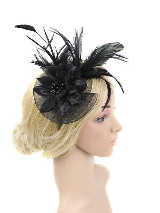 Women's Hair Clip Chic & Modern Party Pure Color Headwear / Yellow / Purple / Fall / Winter / Spring - LuckyFash™