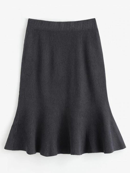 Knitted Midi Mermaid Skirt - LuckyFash™