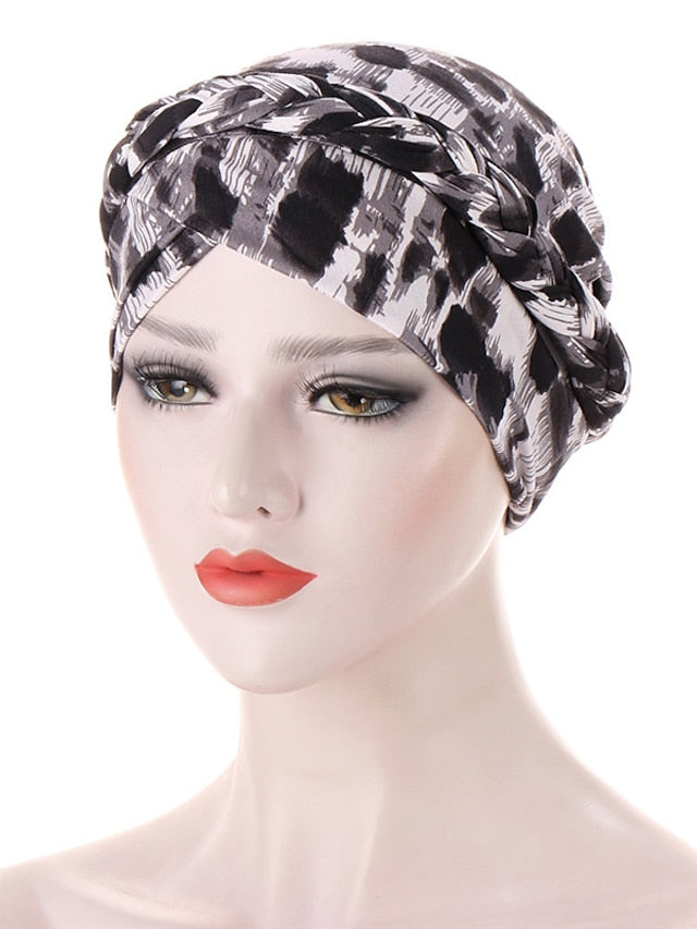Cotton Print Muslim Turban Scarf For Women Islamic Inner Hijab Caps Arab Wrap Head Scarves Femme Musulman Turbante Mujer - LuckyFash™