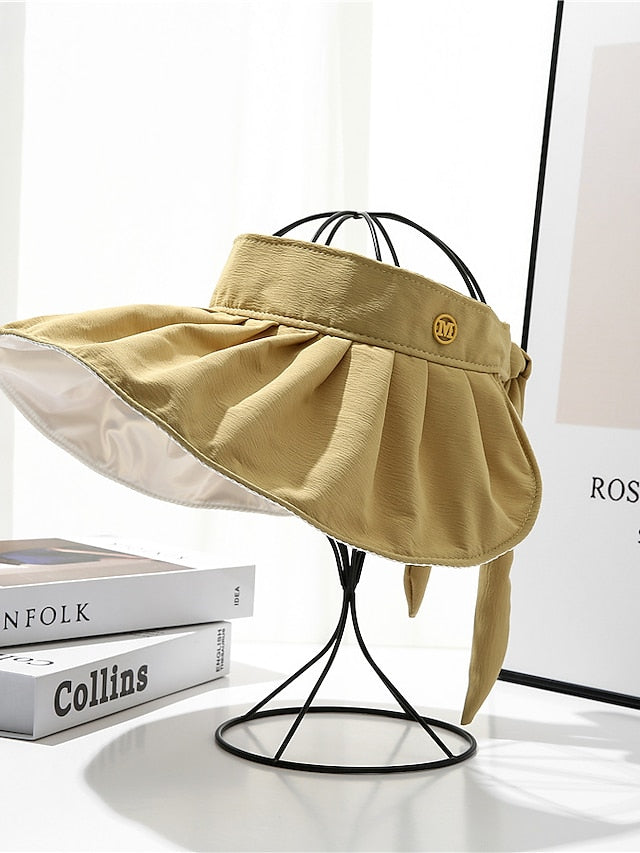 Women's Sun Hat Daily Holiday Cloth Vacation Sports & Outdoors Casual Sunscreen Outdoor 1 pcs - LuckyFash™