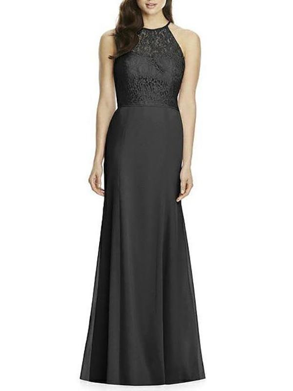Lace Applique Pleated Drop-Waist Wedding Dress - LuckyFash™