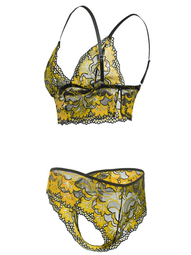 Lace Bra And Panties Two-piece Lingerie Set - LuckyFash™