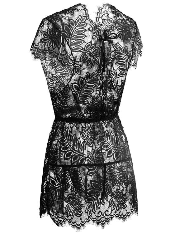 Lace Short Dress & Underwear Lingerie - LuckyFash™