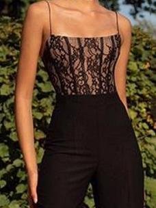 Lace Sling Sleeveless Jumpsuit - LuckyFash™