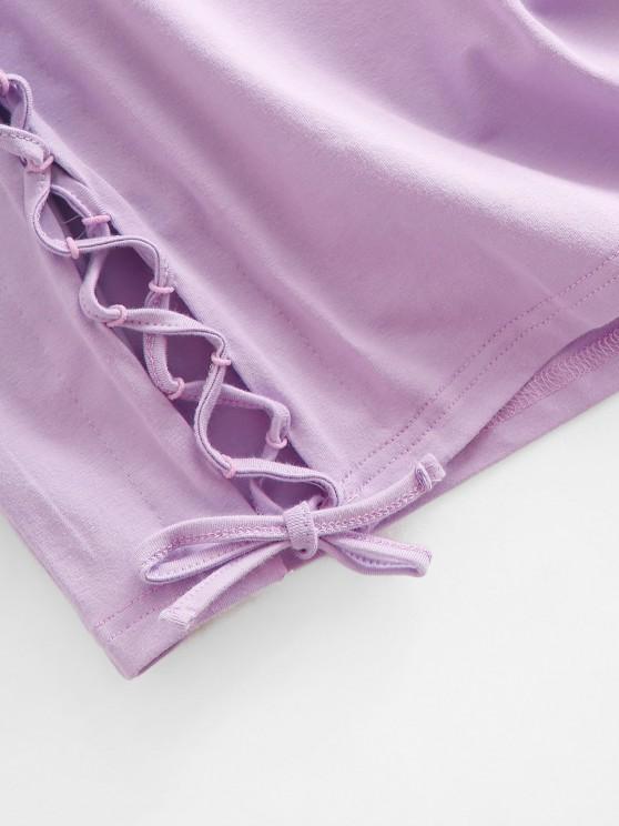 Lace-up Sheath Mini Skirt - LuckyFash™