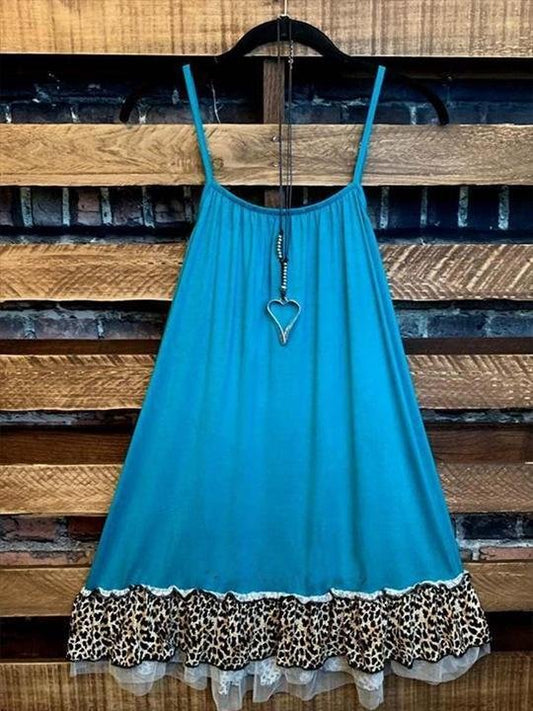 Ladies Sleeveless Leopard Print Top - LuckyFash™