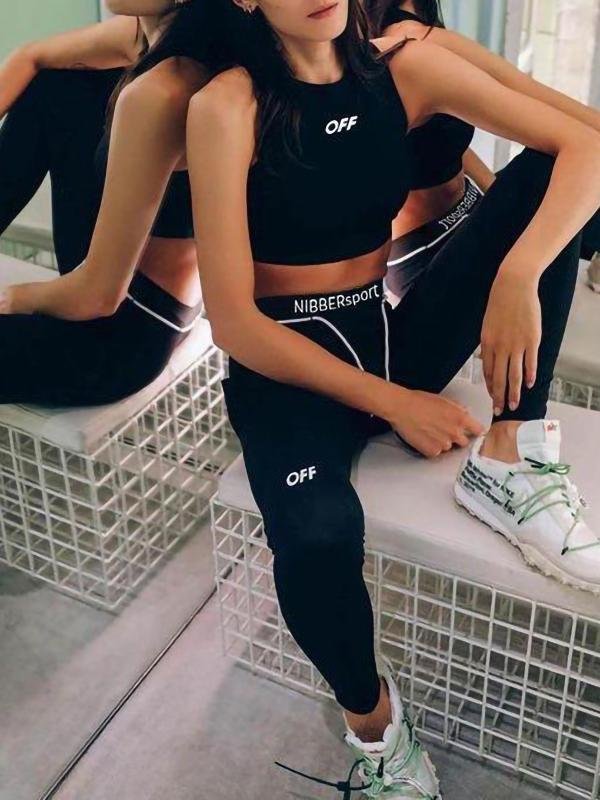 Lady's Tight Printed Sport Suit - LuckyFash™