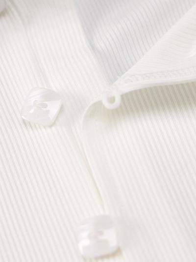 Lapel Button & Beveled Side Split Shirt Dress - LuckyFash™