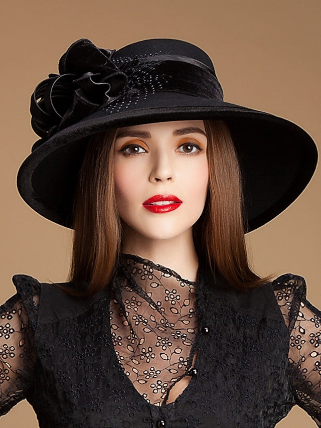 Hats Headpiece With Imitation Pearl/Rhinestone Wedding/Party Headpiece - LuckyFash™