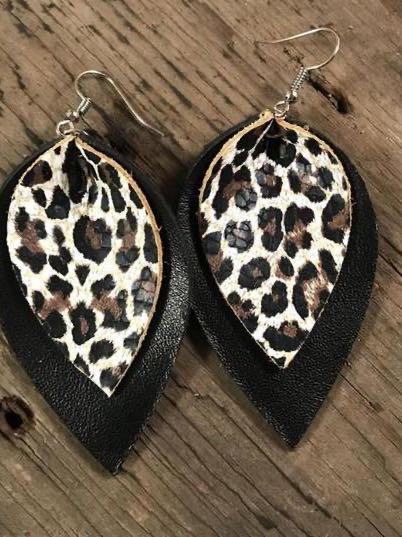 Layered Leopard Earrings - LuckyFash™