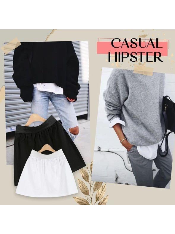 Layering Top Lower Sweep - LuckyFash™