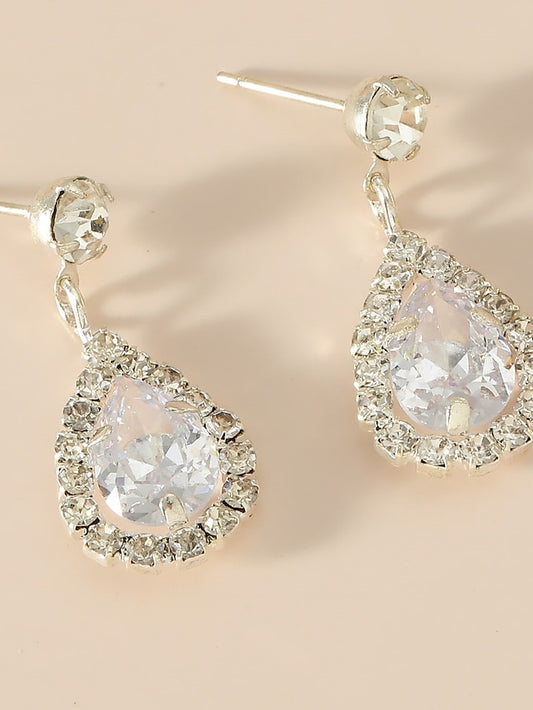 Women's Earrings Chic & Modern Party Pure Color Earring / Wedding / Silver / Fall / Winter / Spring - LuckyFash™