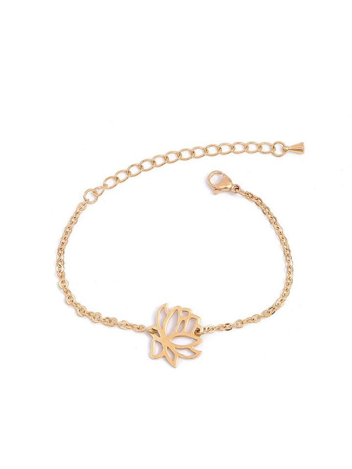 Lotus Pull Chain Bracelet - LuckyFash™